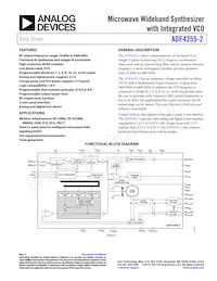 ADF4355-2BCPZ-RL7數據表 封面