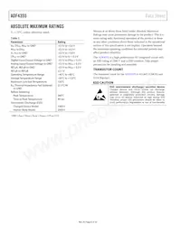 ADF4355BCPZ-RL7 Datasheet Page 6