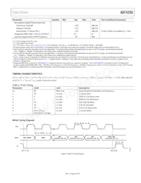 ADF4356BCPZ-RL7 Datasheet Page 5