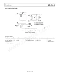 ADF4360-1BCPZ Datasheet Page 23