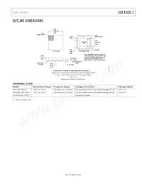 ADF4360-2BCPZRL7 Datasheet Page 23