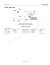 ADF4360-4BCPZRL Datasheet Page 23