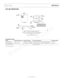 ADF4360-6BCPZRL7 Datasheet Page 23
