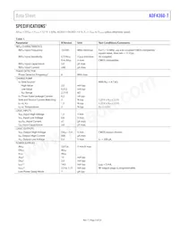 ADF4360-7BCPZRL Datasheet Page 3