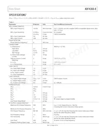 ADF4360-8BCPZRL Datasheet Page 3