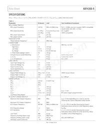 ADF4360-9BCPZRL Datasheet Page 3