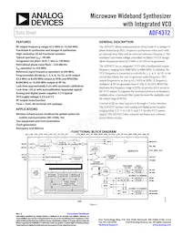 ADF4372BCCZ-RL7 Datenblatt Cover