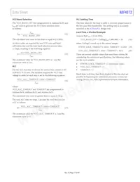 ADF4372BCCZ-RL7 Datasheet Page 17