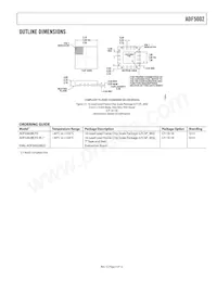 ADF5002BCPZ-RL7 Datasheet Page 9