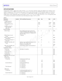 ADF5610BCCZ-RL7 Datasheet Page 4