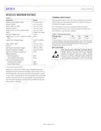 ADF5610BCCZ-RL7 Datasheet Page 10