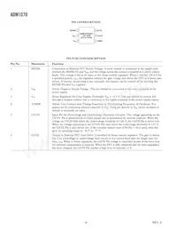 ADM1070ARTZ-REEL Datasheet Page 4