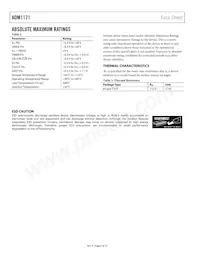 ADM1171-2AUJZ-RL7 Datasheet Page 4