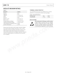 ADM1176-1ARMZ-R7 Datasheet Page 6