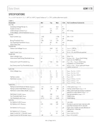 ADM1178-2ARMZ-R7 Datasheet Page 3