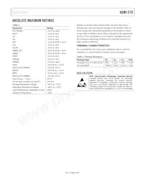 ADM1270ACPZ-R7 Datasheet Pagina 5