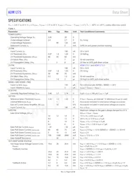 ADM1275-2ARQZ Datasheet Page 4