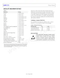 ADM1275-2ARQZ Datasheet Page 8