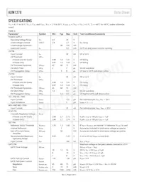 ADM1278-3ACPZ Datasheet Page 4