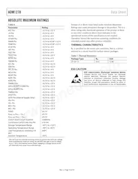 ADM1278-3ACPZ Datasheet Page 10