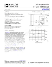 ADM4210-2AUJZ-RL7 Datasheet Copertura