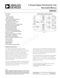 ADN2860ACPZ250-RL7 Datasheet Cover