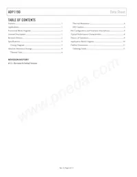ADP1190ACBZ-R7 Datasheet Page 2