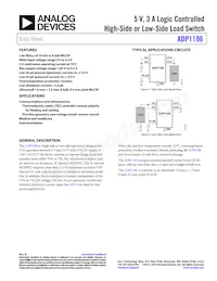 ADP1196ACBZ-02-R7 Datenblatt Cover