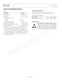 ADP1290ACBZ-R7 Datasheet Page 4