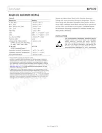 ADP1829ACPZ-R7 Datasheet Page 5