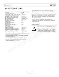 ADP1850ACPZ-R7 Datasheet Page 5