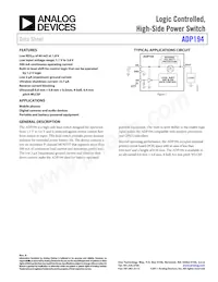 ADP194ACBZ-R7 Cover
