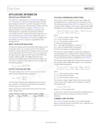 ADP2323ACPZ-R7 Datasheet Page 19