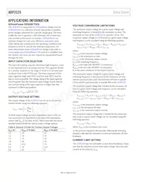 ADP2325ACPZ-R7 Datasheet Page 20