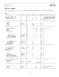 ADP5051ACPZ-R7 Datasheet Page 5