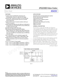 ADV202BBCZRL-150 Datasheet Copertura