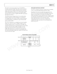 ADV212BBCZRL-115 Datasheet Page 3