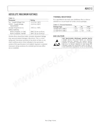 ADV212BBCZRL-115 Datasheet Page 19