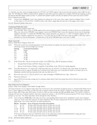 ADV611JSTZ Datasheet Pagina 15