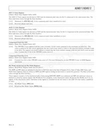 ADV611JSTZ Datasheet Page 17