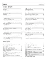 ADV7282WBCPZ-RL Datasheet Page 2