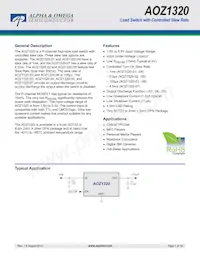 AOZ1320DI-06L Datasheet Cover