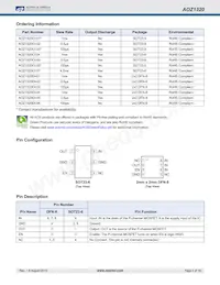 AOZ1320DI-06L Datasheet Page 2