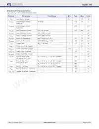 AOZ1360DIL Datasheet Page 4
