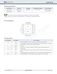 AOZ1361DI-01 Datasheet Pagina 2