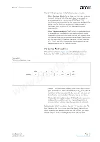 AS1119-BWLT Datasheet Page 17