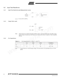 ATF16V8CZ-12JX數據表 頁面 6