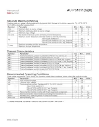 AUIPS1011S Datasheet Page 3