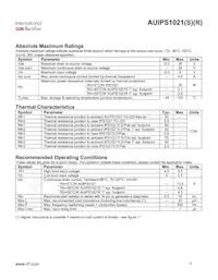 AUIPS1021S Datasheet Page 3