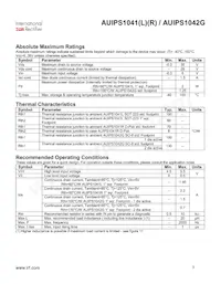 AUIPS1041LTR Datasheet Page 3